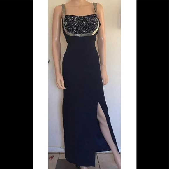 Alfred Angelo Women’s Dress Size S/M Long Cocktail - Picture 1 of 8